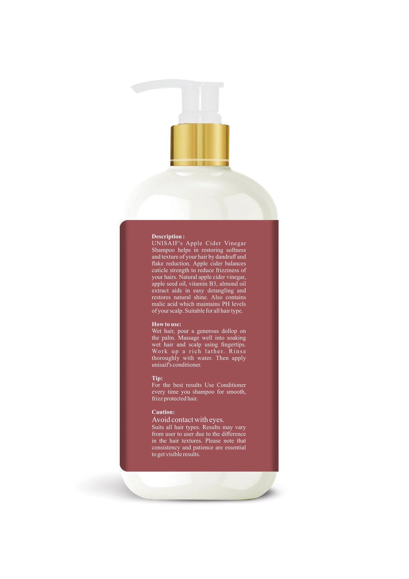 Apple Cider Vinegar Shampoo 300ml