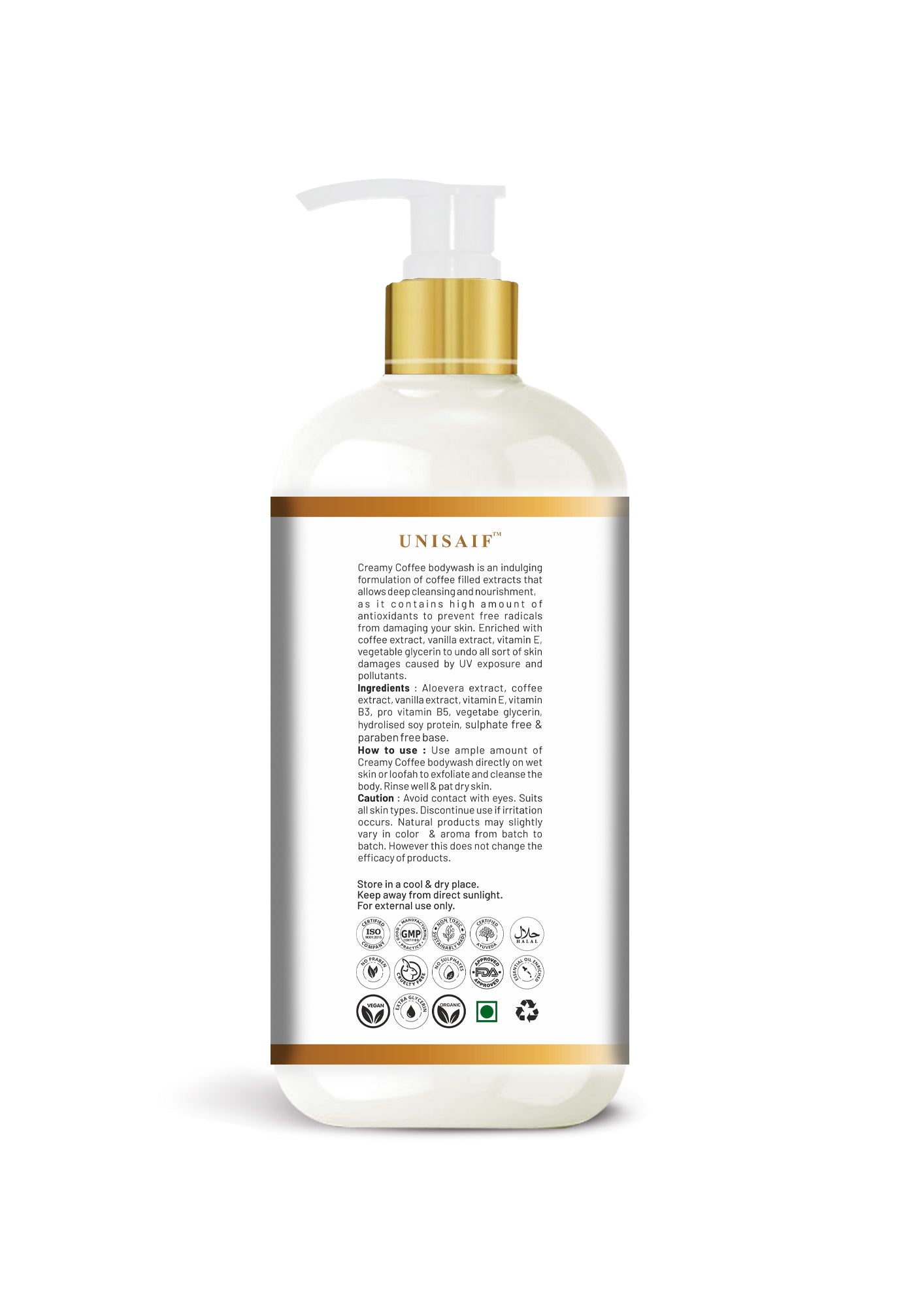 Creamy Coffee Body Wash 300ml