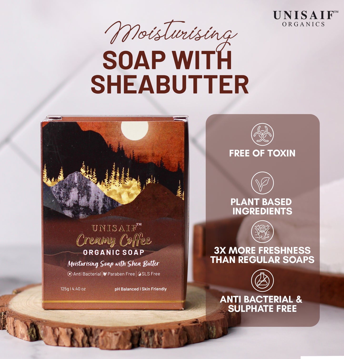 Creamy Coffee Organic Soap