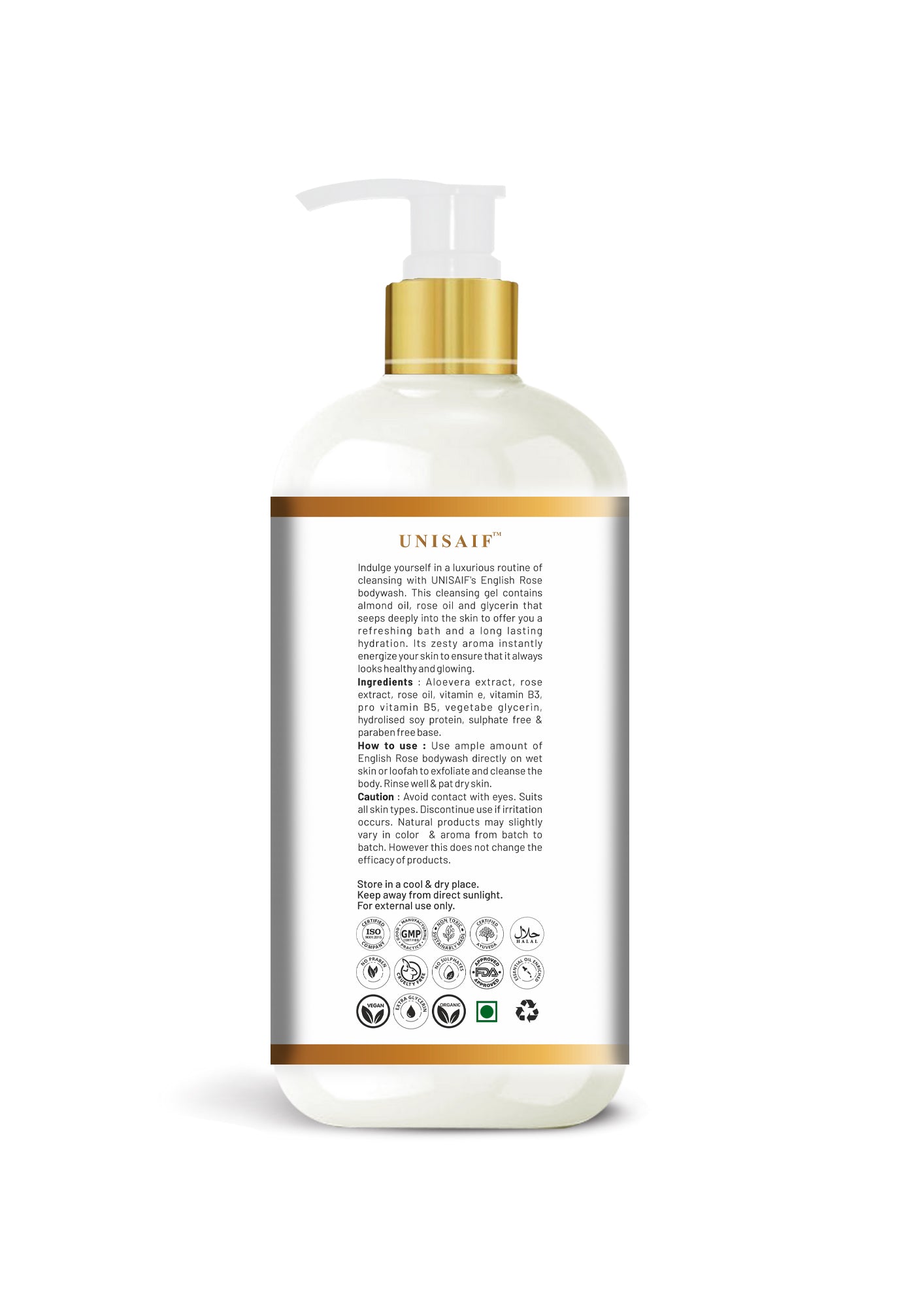 English Rose Body Wash 300ml