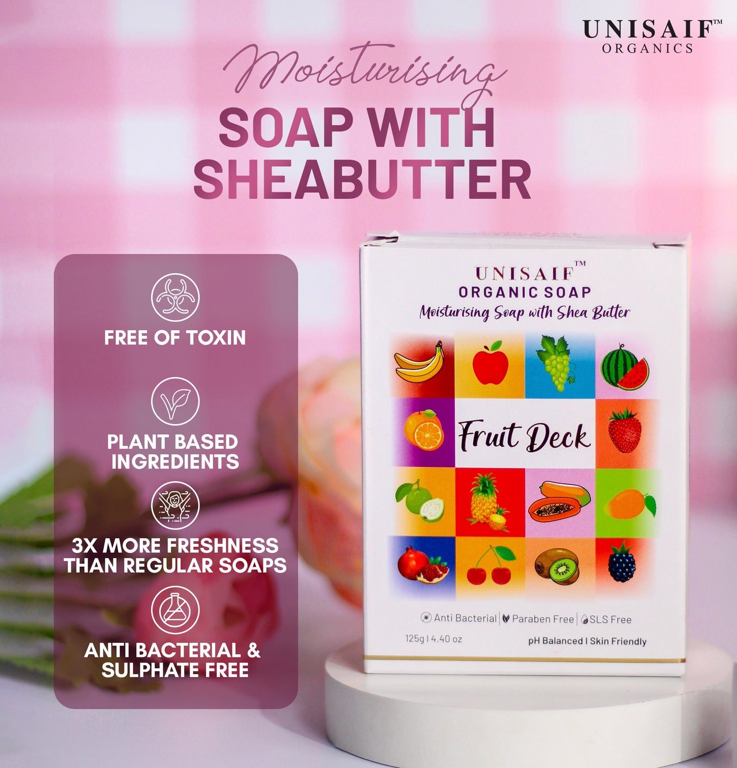 Fruit Deck Soap 125g