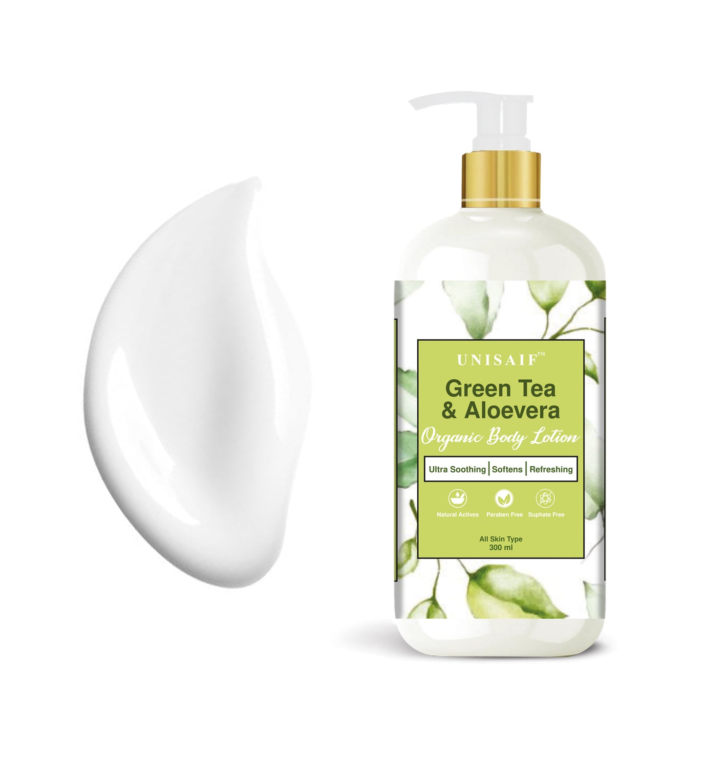 Green Tea & Aloevera Body Lotion 300ml