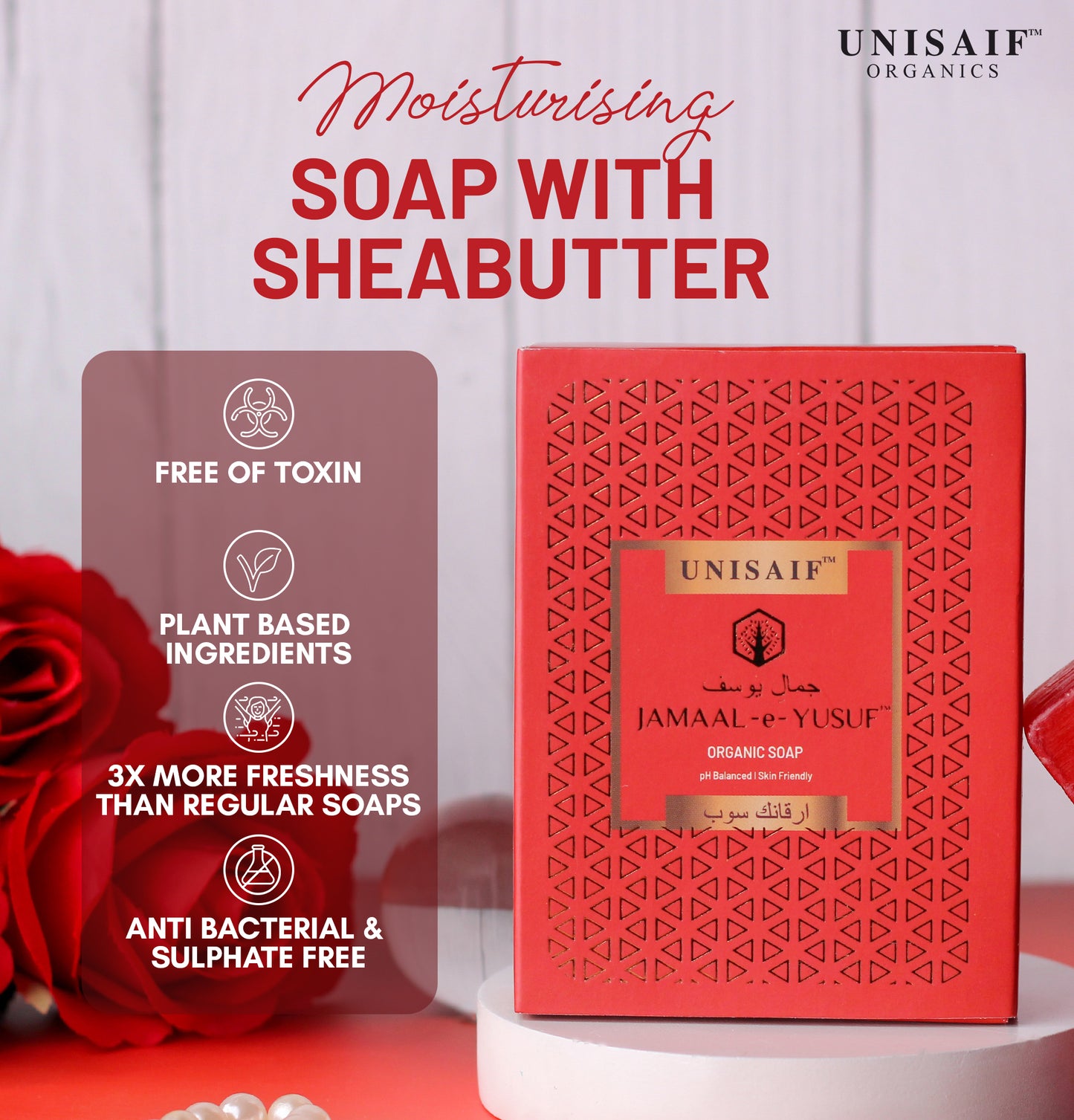 JAMAAL-e-YUSUF Organic Soap 125g