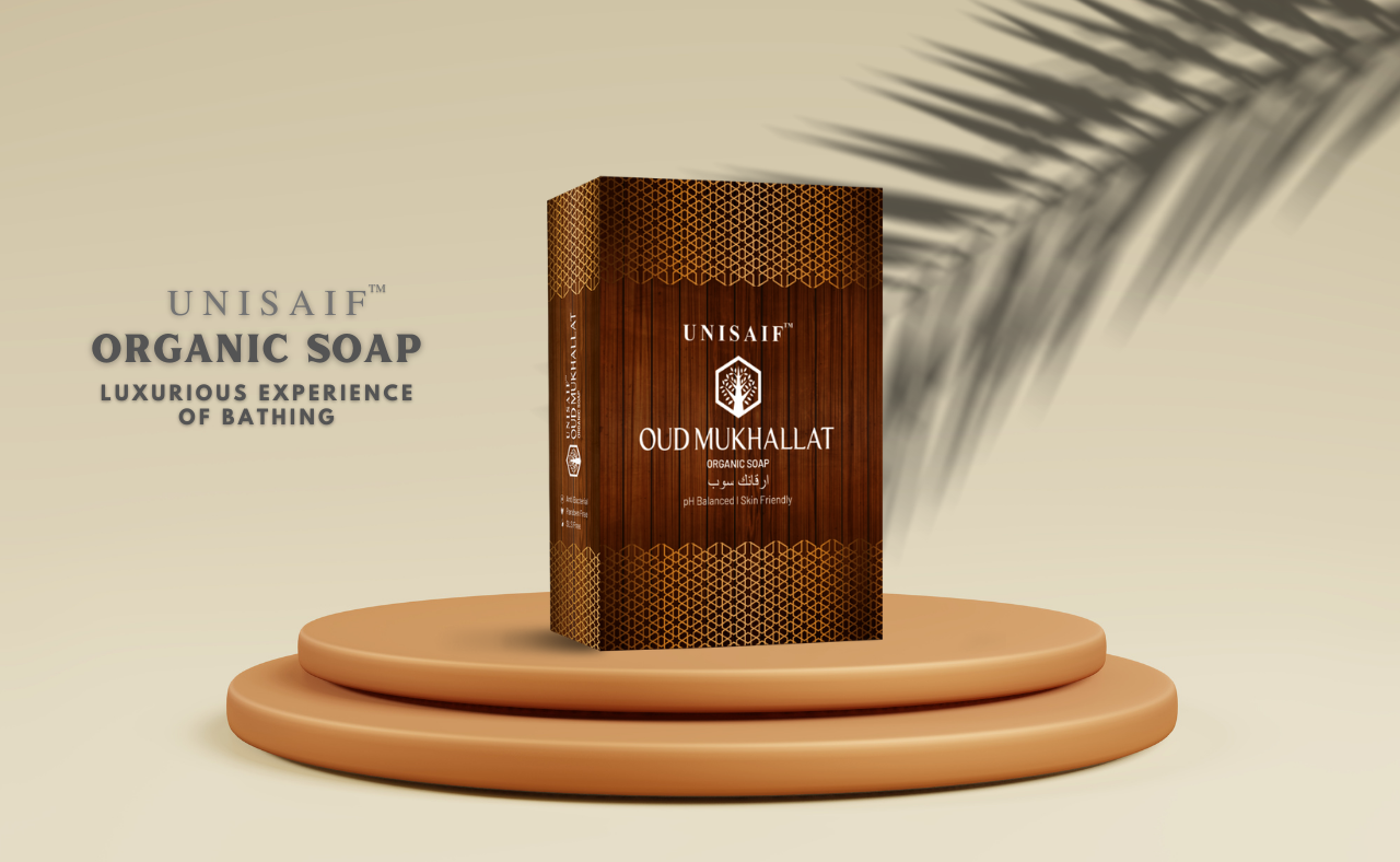 Oud Mukhallat Organic Soap 125g