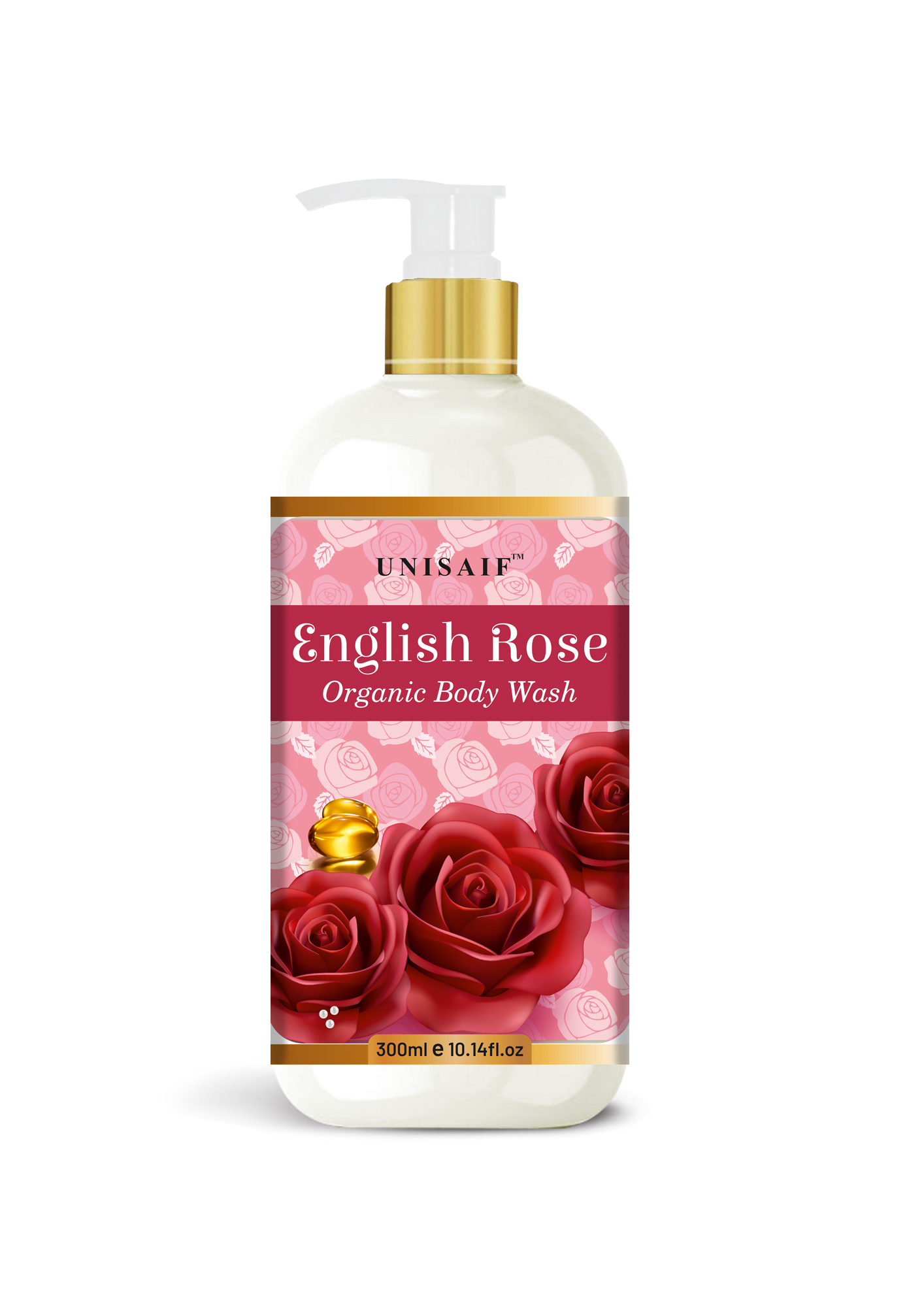 English Rose Body Wash 300ml
