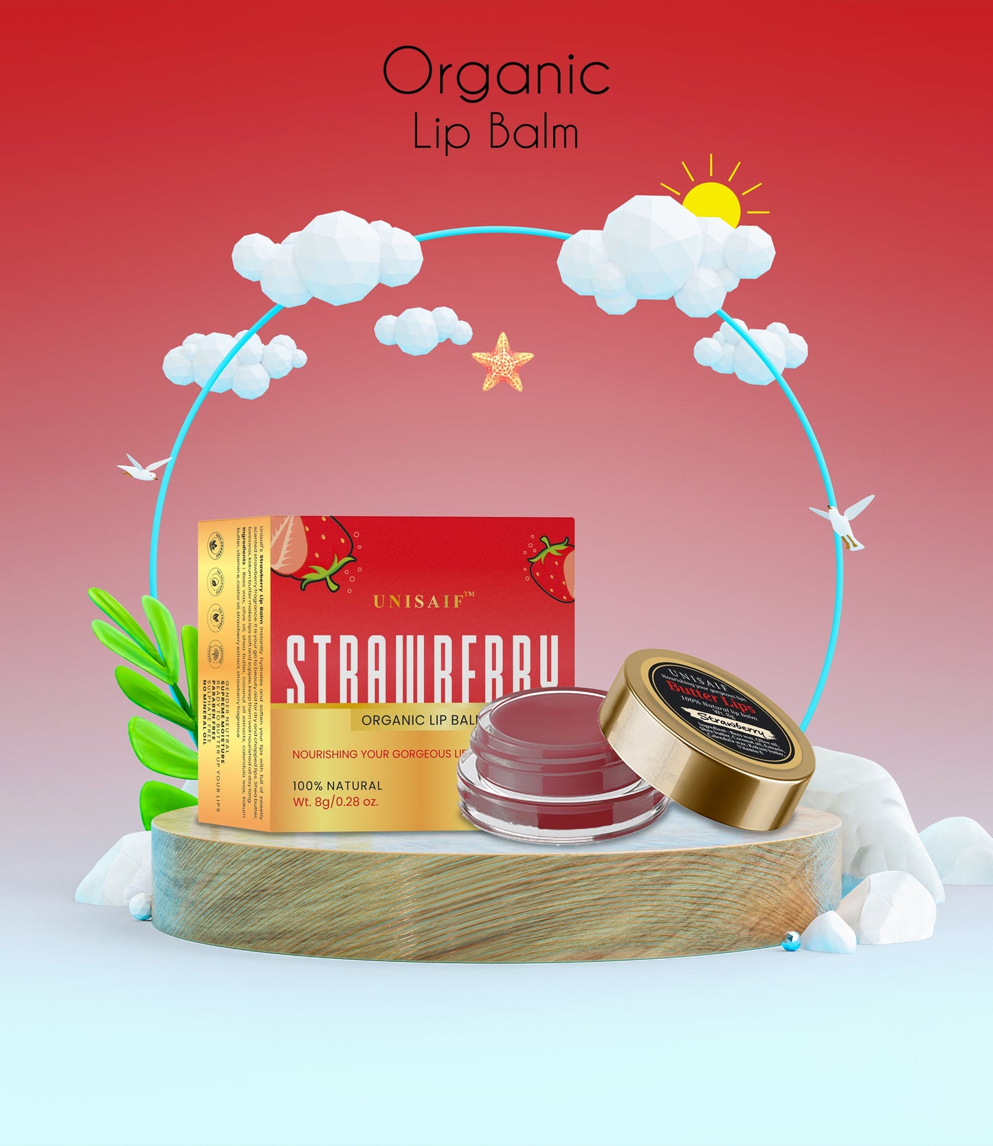 Strawberry Butter Lips 8g