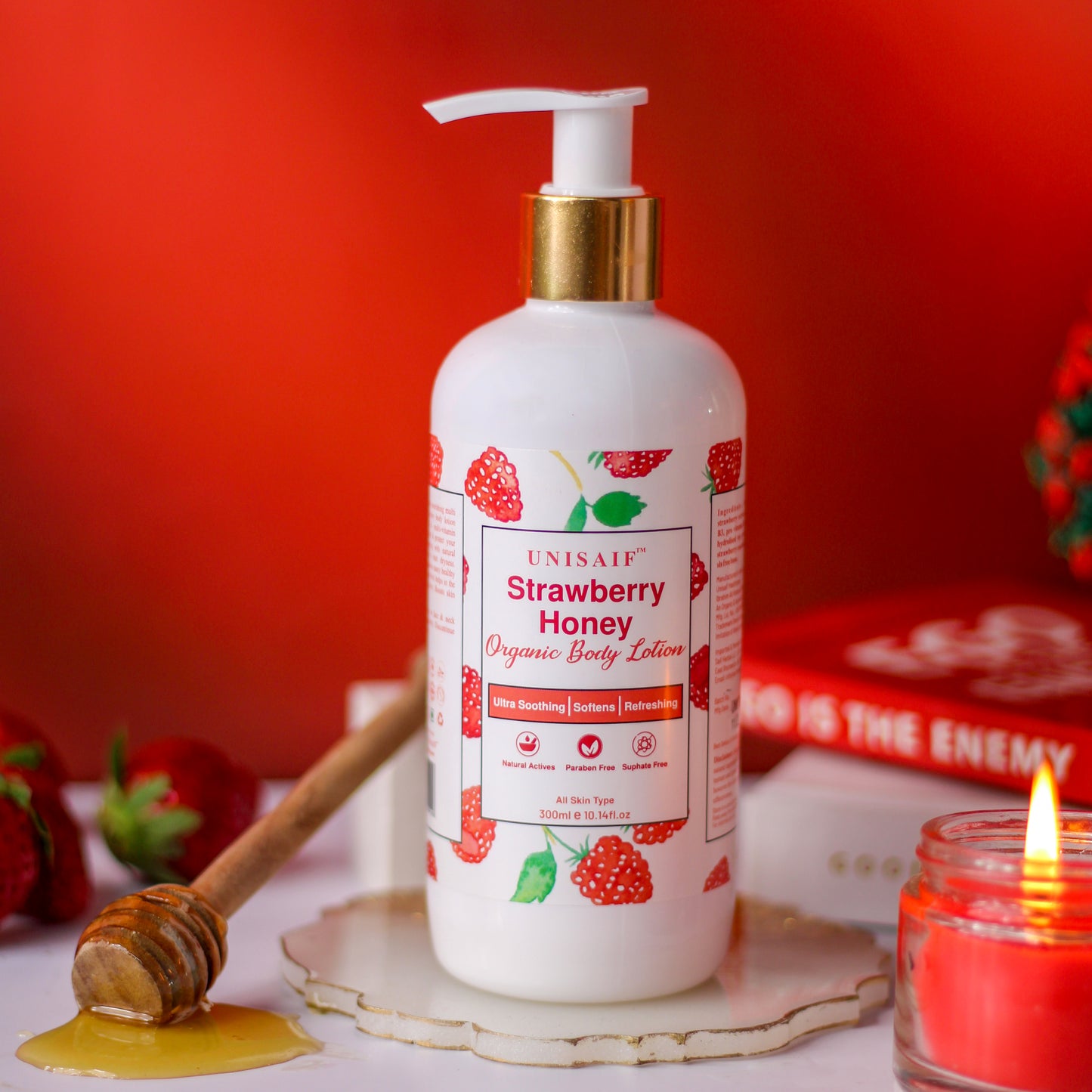 Strawberry Honey Body Lotion 300ml