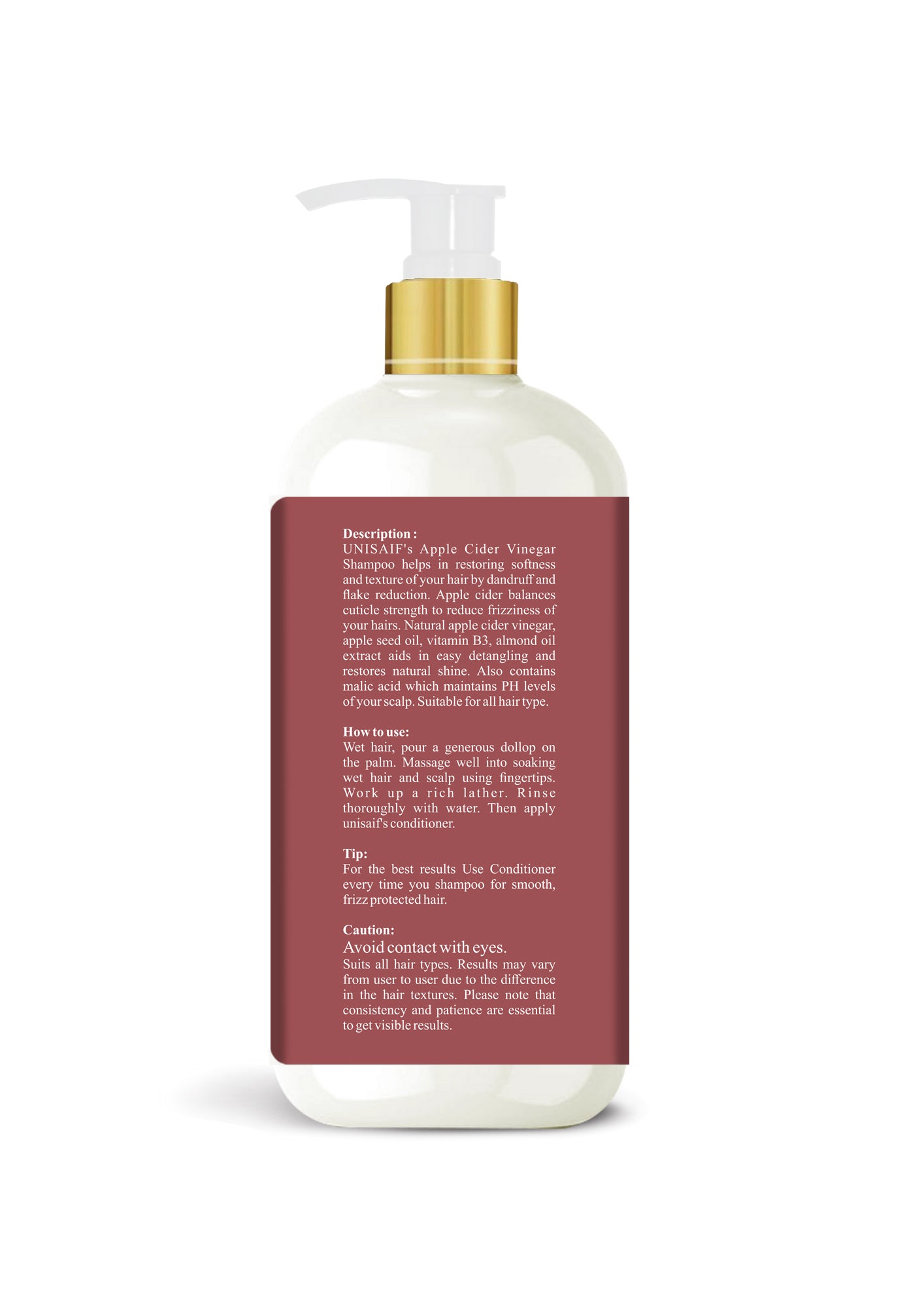 Apple Cider Vinegar Shampoo 300ml