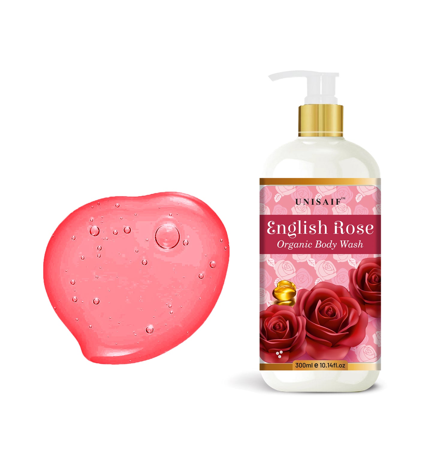 English Rose Body Wash 300ml