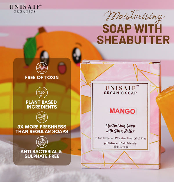 Mango Organic Soap 125 each