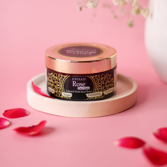 Rose Organic Face Mask (Infused with Real Rose) 50g