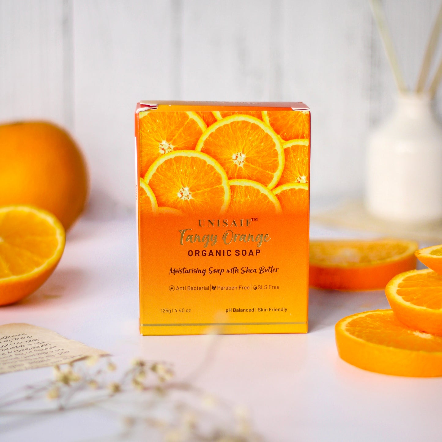 صابون منعش البرتقال العضوي
