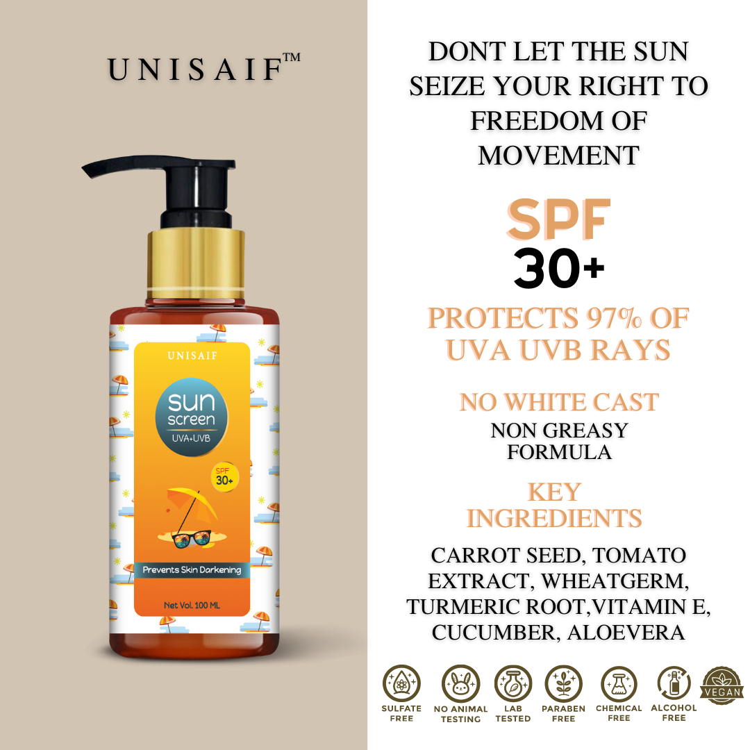 Sunscreen UVA-UVB Lotion 100ml