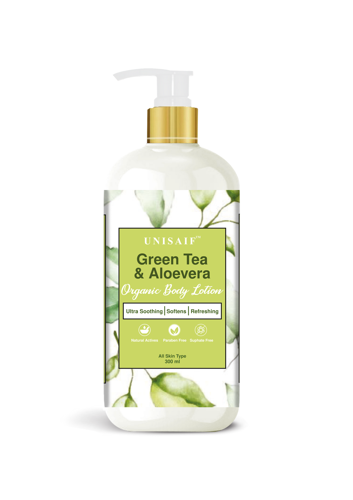 Green Tea & Aloevera Body Lotion 300ml