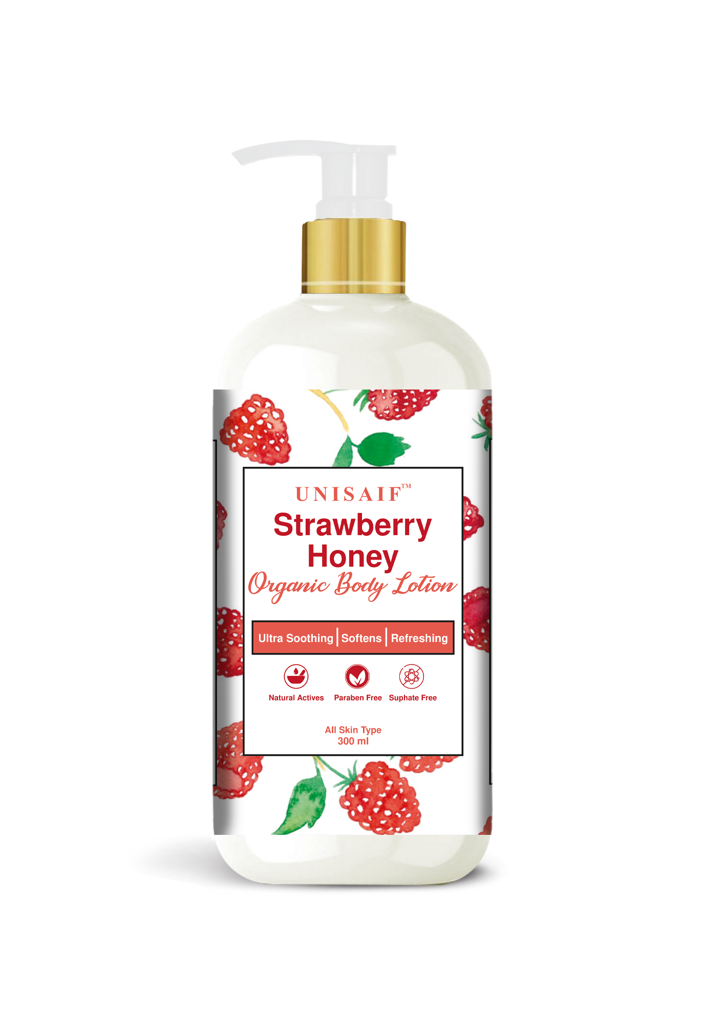 Strawberry Honey Body Lotion 300ml