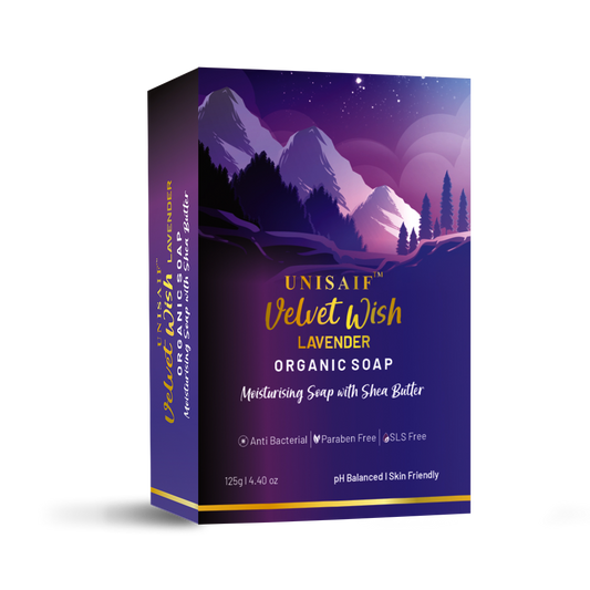 Velvet Wish Lavender Organic Soap 125g