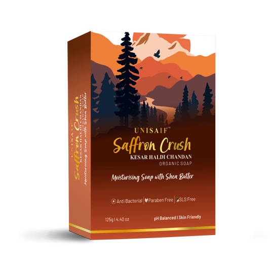 Saffron Crush Organic Soap 125g